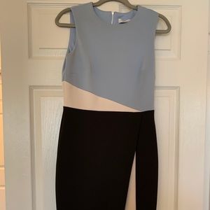 Calvin Klein color block dress